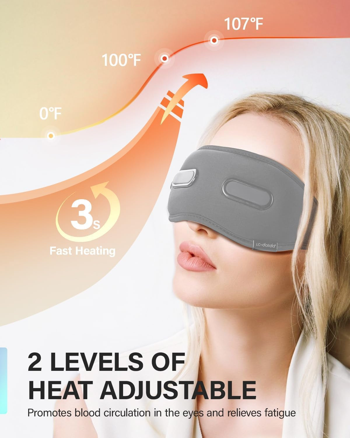 Sleep Headphones Bluetooth Sleep Mask  Sleeping Headphones 3D Breathable Music Eye Mask with Stereo Speakers Blindfold Block Out Light Gifts for Men Women Birthday Holiday Unique Gifts