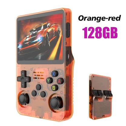 Open Source  Retro Handheld Video Game Console Linux System 3.5 Inch IPS Screen Portable Pocket Video Player 64GB 128G Games