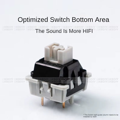 Graywood V4 V3 Switch Linear POM HIFI Switches for Custom Mechanical Keyboard KIT 3/5Pin DIY Gaming Accessories GMK67