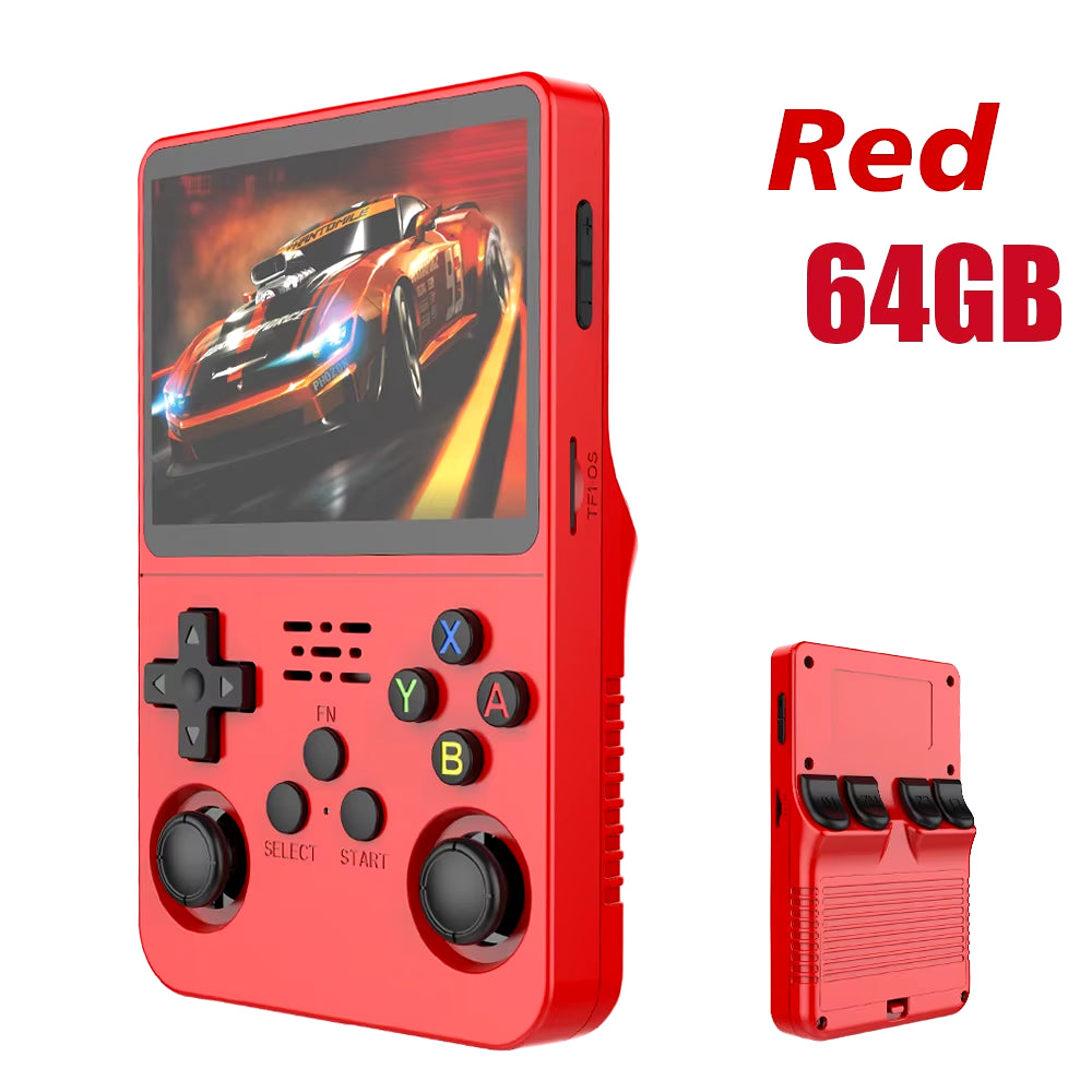 Open Source  Retro Handheld Video Game Console Linux System 3.5 Inch IPS Screen Portable Pocket Video Player 64GB 128G Games