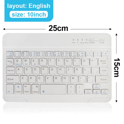 Mini Bluetooth Keyboard Wireless Keyboard 10Inch Backlit Keyboard Backlight Touchpad Keyboard for IOS Android Windows Ipad