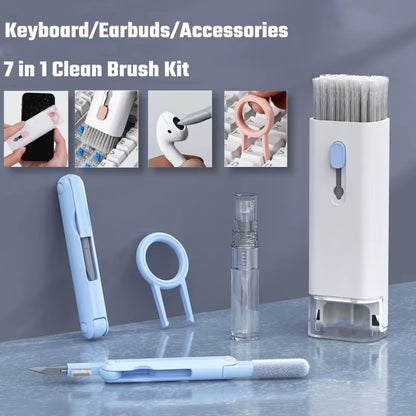 20 in 1/8 in 1 Digital Camera Cleaner Kit Headset Mobile Phone Screen Keyboard Cleaning Tool Set Clean Pen Brush for Airpods Pro