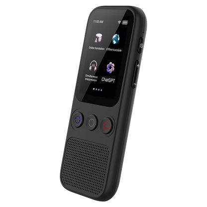 S80 Language AI Translator Device with 138 Languages Voice Translating 17 Offline Translation Simultaneous Interpretation